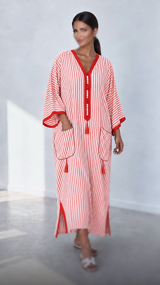 Taille unique rayures 