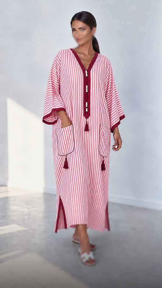 Taille unique -rayé 